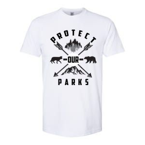 Cute Protect Our Parks Gift For Environt Advocate Gift Softstyle CVC T-Shirt