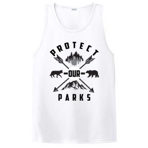 Cute Protect Our Parks Gift For Environt Advocate Gift PosiCharge Competitor Tank