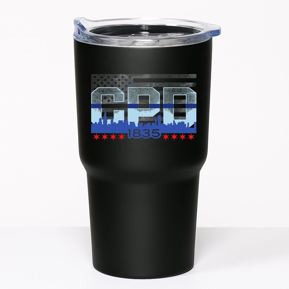 Chicago Police Officer Vintage CPD Tumbler