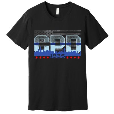 Chicago Police Officer Vintage CPD Premium T-Shirt