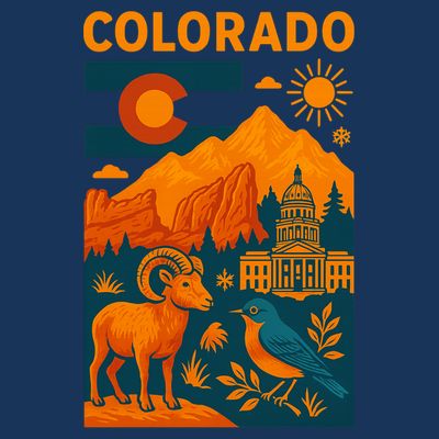 Colorado Peaks Of Greatness T-Shirt
