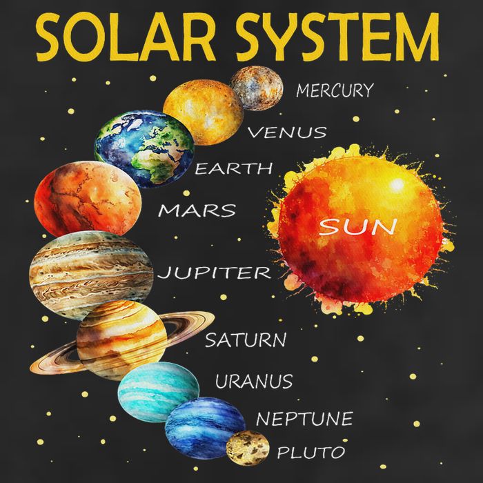 Cute Planets Of The Solar System  Cool Comfort Performance Bucket Hat