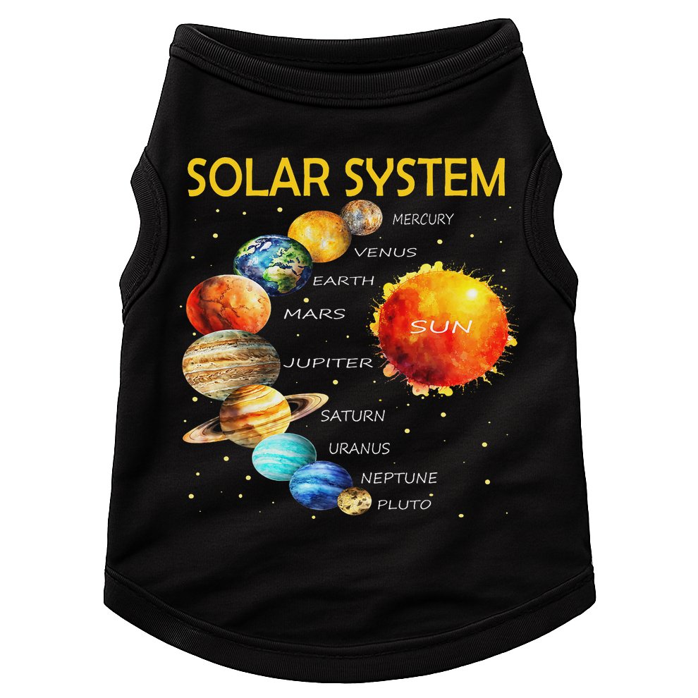Cute Planets Of The Solar System  Doggie Tank