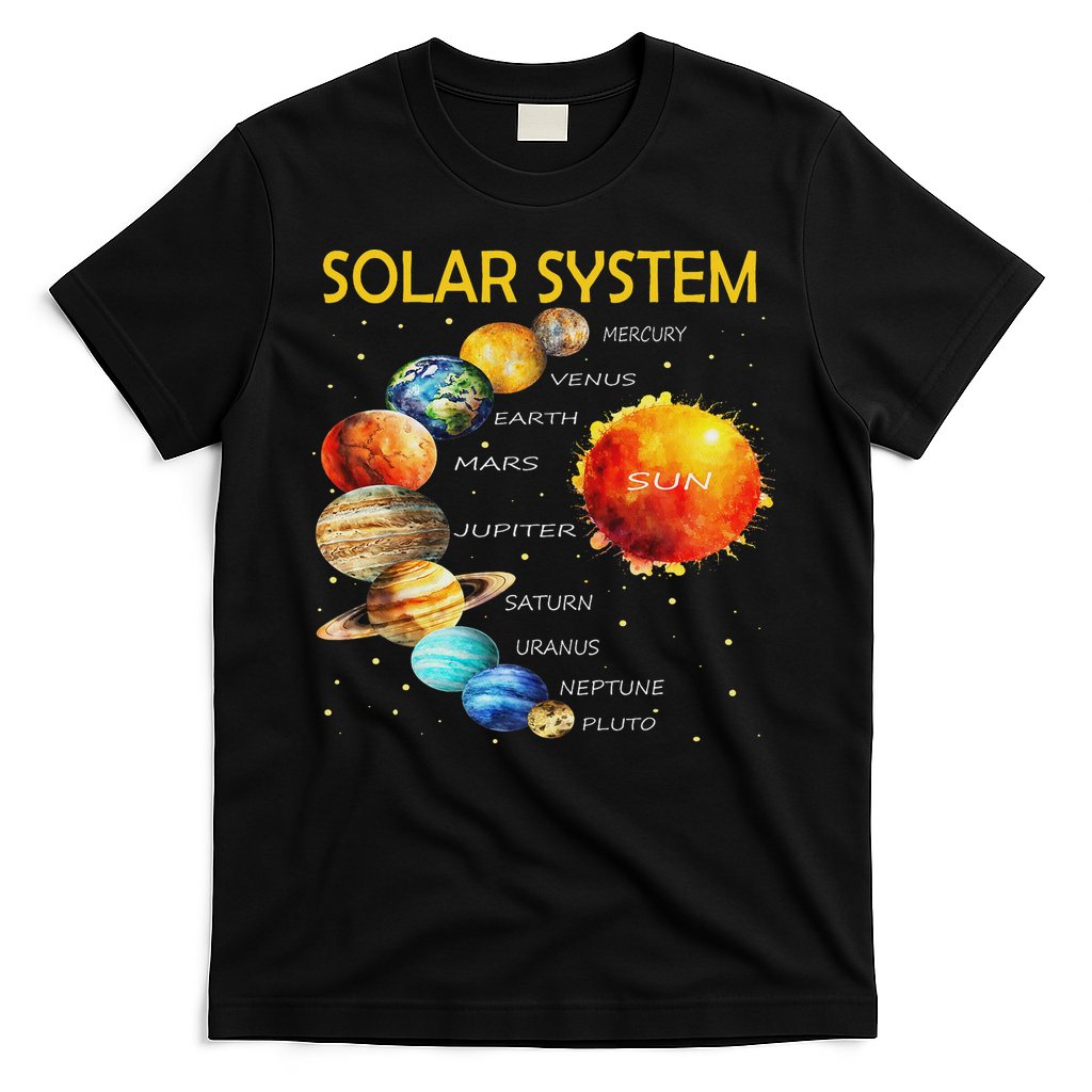 Cute Planets Of The Solar System  T-Shirt