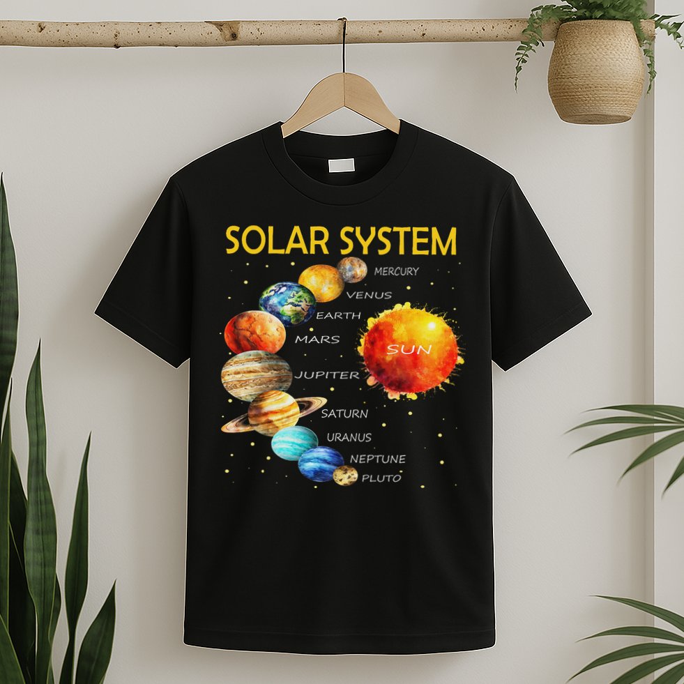 Cute Planets Of The Solar System  T-Shirt