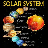 Cute Planets Of The Solar System  Sustainable Bucket Hat