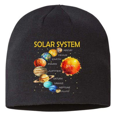 Cute Planets Of The Solar System  Sustainable Beanie