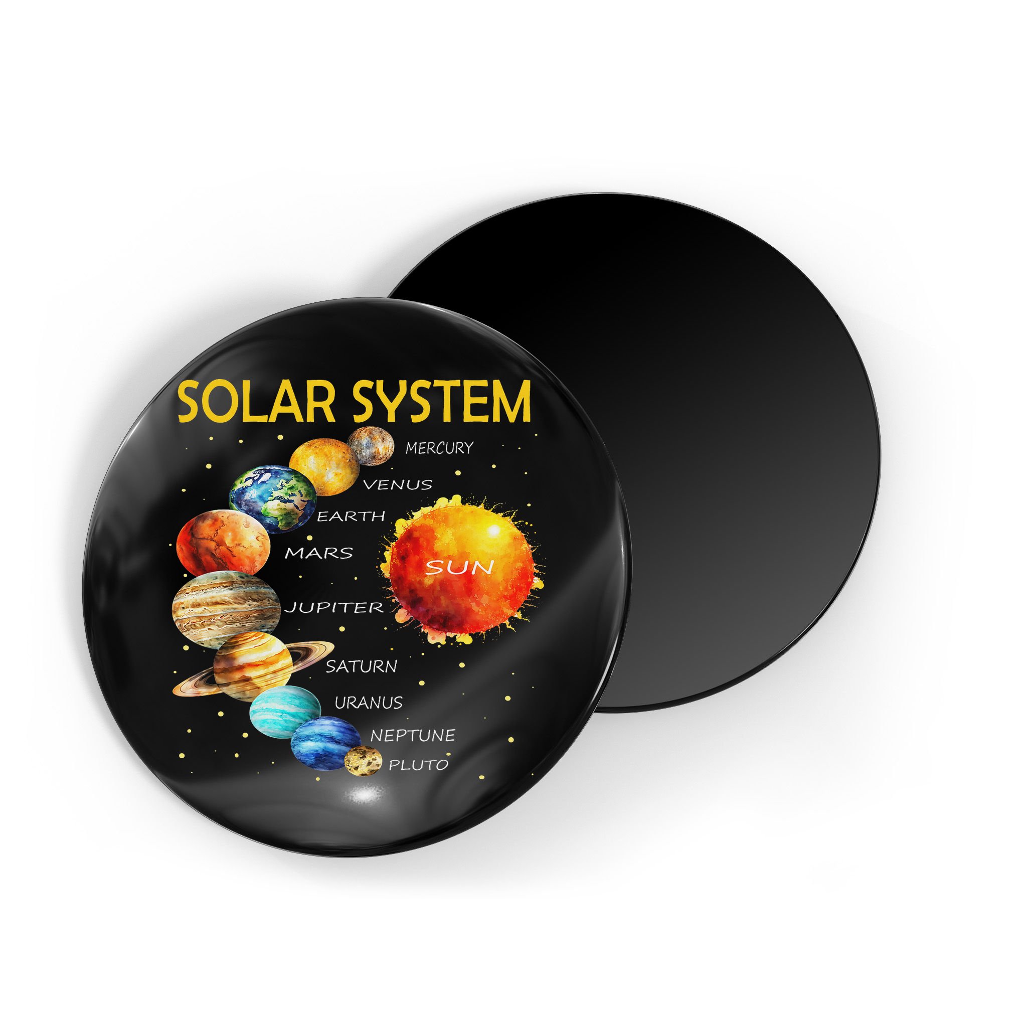 Cute Planets Of The Solar System  Magnet