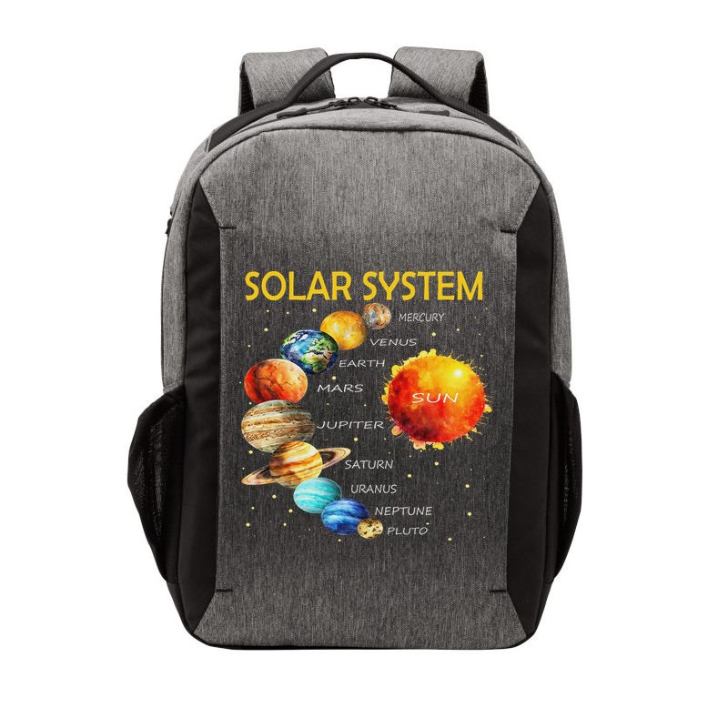 Cute Planets Of The Solar System  Vector Backpack