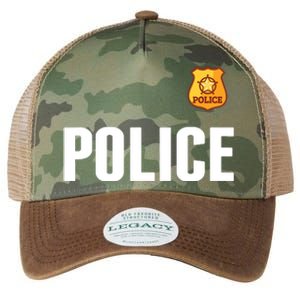 Cop Policeman Officer Halloween Costume Legacy Tie Dye Trucker Hat