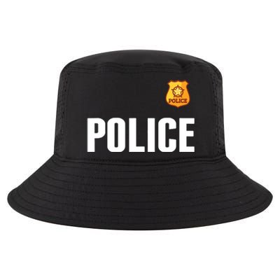 Cop Policeman Officer Halloween Costume Cool Comfort Performance Bucket Hat