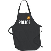 Cop Policeman Officer Halloween Costume Full-Length Apron With Pockets