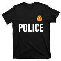 Cop Policeman Officer Halloween Costume T-Shirt