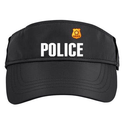 Cop Policeman Officer Halloween Costume Adult Drive Performance Visor