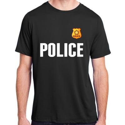 Cop Policeman Officer Halloween Costume Adult ChromaSoft Performance T-Shirt