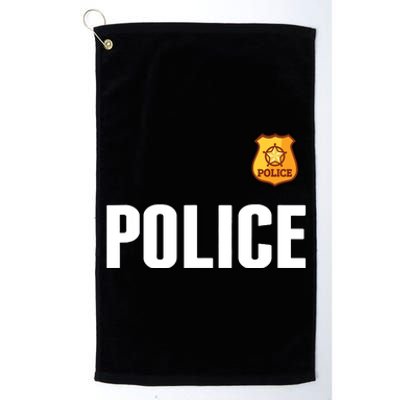 Cop Policeman Officer Halloween Costume Platinum Collection Golf Towel