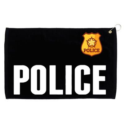 Cop Policeman Officer Halloween Costume Grommeted Golf Towel