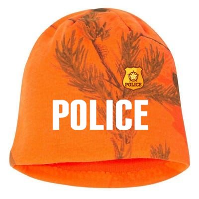 Cop Policeman Officer Halloween Costume Kati - Camo Knit Beanie