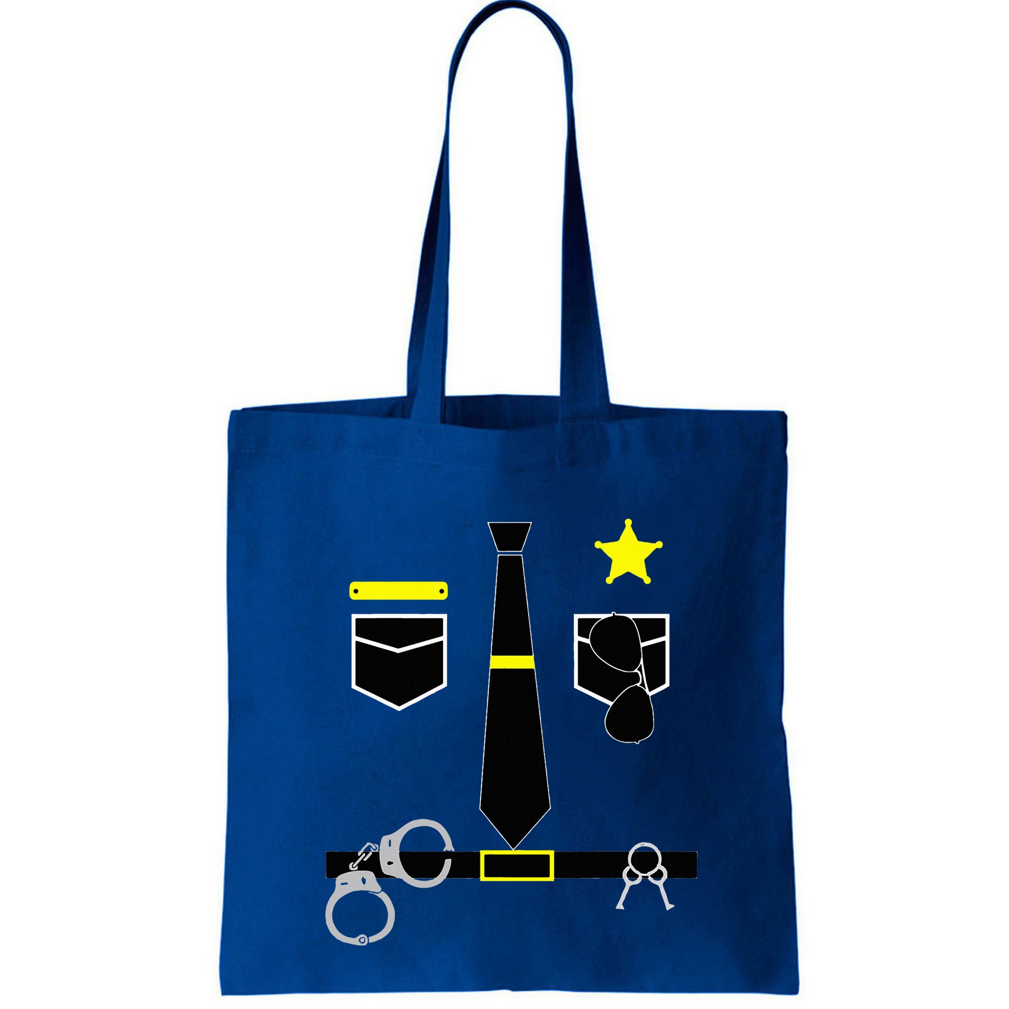 Cool Police Officer Costume Cop Policeman Bag
