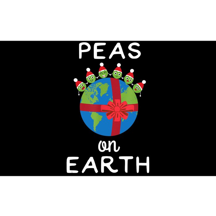 Christmas Peas On Earth World Peace Pea Design TShirt Bumper Sticker