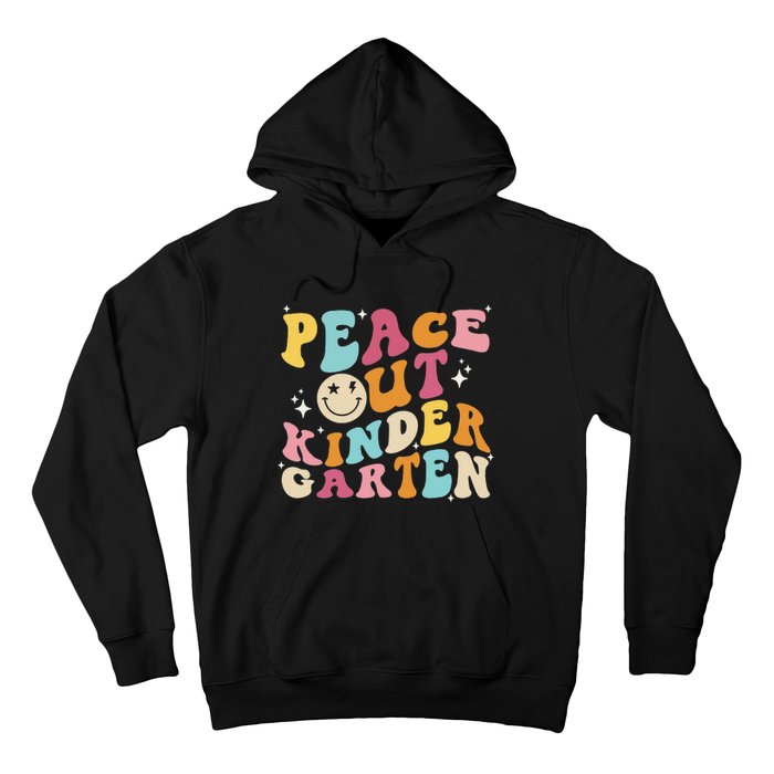 Cute Peace Out Kindergarten, Funny Last Day Of School Hoodie