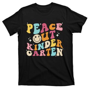 Cute Peace Out Kindergarten, Funny Last Day Of School T-Shirt