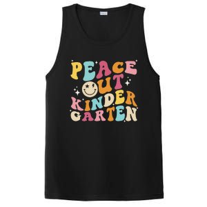 Cute Peace Out Kindergarten, Funny Last Day Of School PosiCharge Competitor Tank