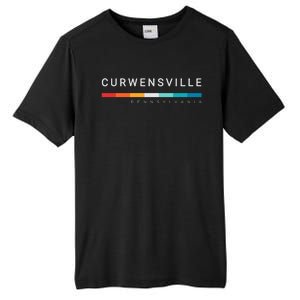 Curwensville Pa Pennsylvania Tall Fusion ChromaSoft Performance T-Shirt