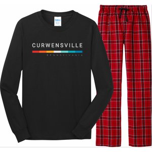 Curwensville Pa Pennsylvania Long Sleeve Pajama Set