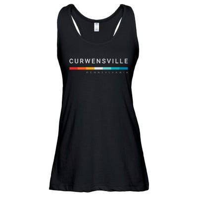 Curwensville Pa Pennsylvania Ladies Essential Flowy Tank