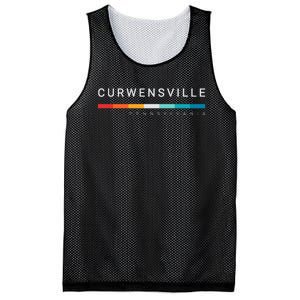 Curwensville Pa Pennsylvania Mesh Reversible Basketball Jersey Tank