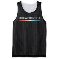 Curwensville Pa Pennsylvania Mesh Reversible Basketball Jersey Tank