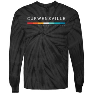 Curwensville Pa Pennsylvania Tie-Dye Long Sleeve Shirt