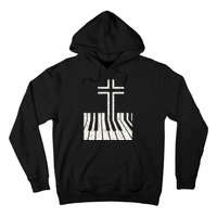 Christian Piano Player Piano Teacher Keyboard Hoodie