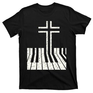 Christian Piano Player Piano Teacher Keyboard T-Shirt