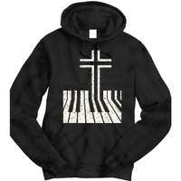 Christian Piano Player Piano Teacher Keyboard Tie Dye Hoodie