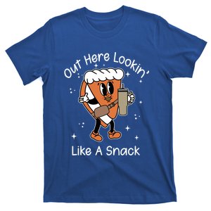 Coffee Pumpkin Pie Out Here Lookin Like A Snack Thanksgiving Funny Gift T-Shirt