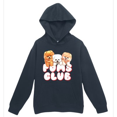 Cute Pomeranian Puppy Poms Club Baby Dog Urban Pullover Hoodie