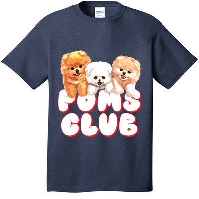 Cute Pomeranian Puppy Poms Club Baby Dog T-Shirt