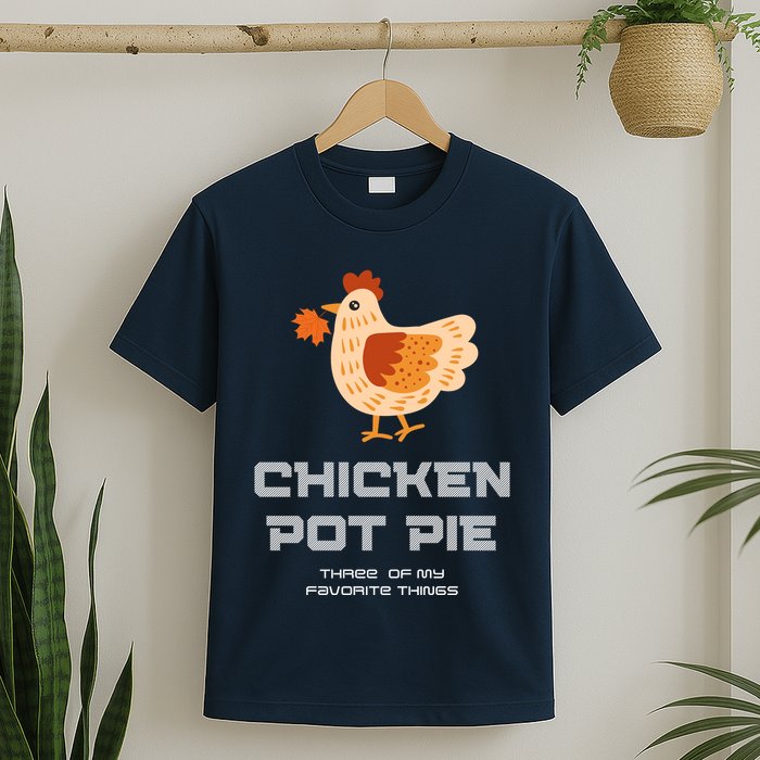 Chiken Pot Pie Three Of My Favorite Things T-Shirt