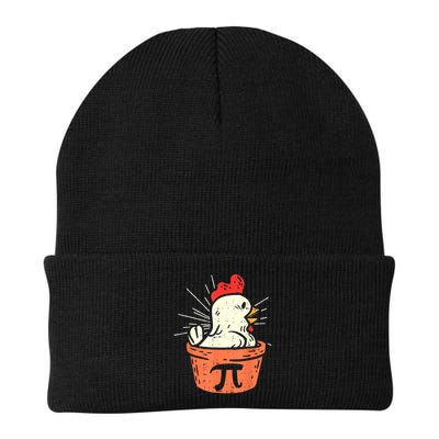 Chicken Pot Pi Day Pie Math Lover Geek Gift 3.14 Knit Cap Winter Beanie