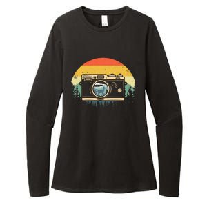 Cool Photography Photographer Camera Lover Gift Womens CVC Long Sleeve Shirt