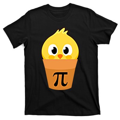 Chicken Pot Pi Math Lover And Pi Day Pie Funny Academic Meaningful Gift T-Shirt