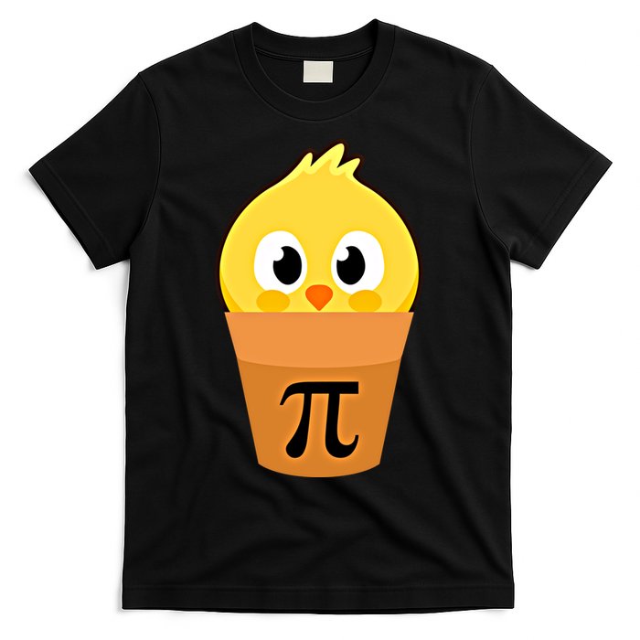 Chicken Pot Pi Math Lover And Pi Day Pie Funny Academic Meaningful Gift T-Shirt