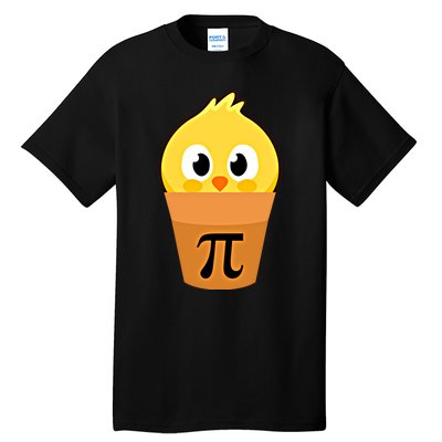 Chicken Pot Pi Math Lover And Pi Day Pie Funny Academic Meaningful Gift Tall T-Shirt