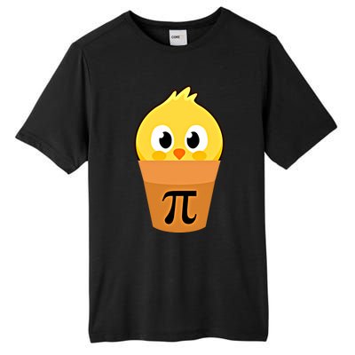 Chicken Pot Pi Math Lover And Pi Day Pie Funny Academic Meaningful Gift Tall Fusion ChromaSoft Performance T-Shirt