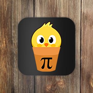 Chicken Pot Pi Math Lover And Pi Day Pie Funny Academic Meaningful Gift Coaster