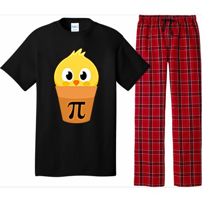 Chicken Pot Pi Math Lover And Pi Day Pie Funny Academic Meaningful Gift Pajama Set