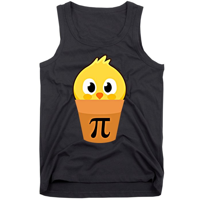 Chicken Pot Pi Math Lover And Pi Day Pie Funny Academic Meaningful Gift Tank Top