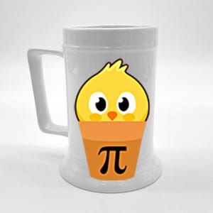 Chicken Pot Pi Math Lover And Pi Day Pie Funny Academic Meaningful Gift Beer Stein